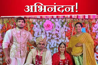 wrestler babita phogat weds vivek suhag