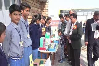science exhibition in village Petwad school
