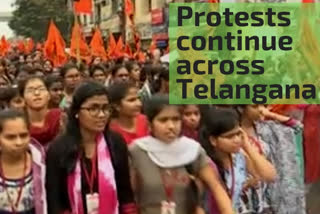 Vet gang rape, murder: protests continue across Telangana