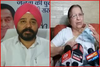 Congress targets BJP on the pretext of Sumitra Mahajan