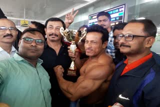 Mr Universe Dipak gogoi got silver medal in Europe