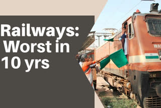 Railways' operating ratio in 2017-18 was 98.44 pc, worst in 10 yrs: CAG