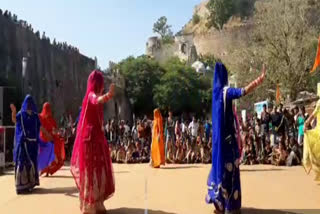 The second day of Kumbhalgarh festival was on Tuesday, rajsamand news, राजसमंद न्यूज