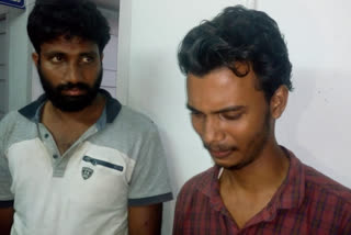 atm robbery trissur news  two arrested for atm robbery  sbi atm news  എടിഎം മോഷണ വാർത്ത  എസ്ബിഐ എടിഎം മോഷണം  രണ്ട് പേർ പിടിയില്‍