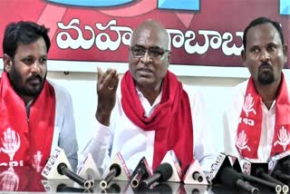 CPI  State Secretary Chada Venkataradi's press meet