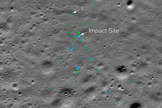 ناسا کا دعوی: چندرائیان 2 کا چاند کی سطح پر لینڈر وکرم