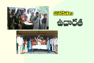 husnabad mla vodithela sathish kumar says that he will provide mid day meals till he is mla