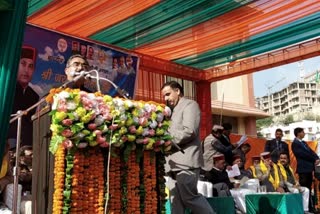 Labor Employment Minister lashed out at Congress in Solan