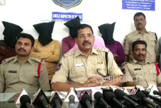 police arrested four persons for Sivanagar murder case