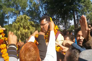 पूर्व विधायक बलदेव शर्मा बने हमीरपुर जिला भाजपा के नए अध्यक्ष, Former MLA Baldev Sharma becomes new president of Hamirpur district BJP