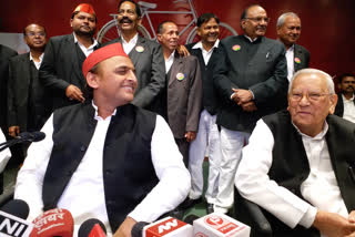 Akhilesh Yadav slams BJP  Govt on Poor Gdp and Urdu Teacher Appointment