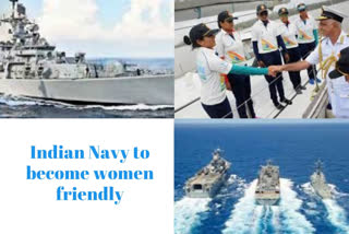 Navy decides to set up women-friendly facilities on its fleet