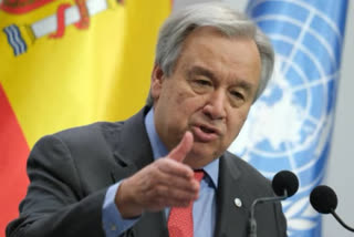 un chief antonio guterres appeals to all nations for climate change conference