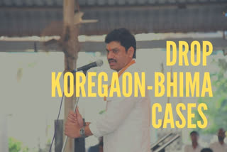Drop Koregaon-Bhima violence cases: NCP MLA Munde to Uddhav