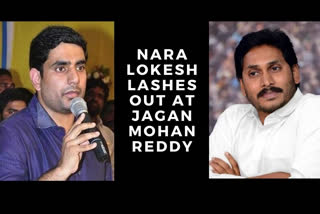 AP:Nara Lokesh lashes out at Jagan Reddy-led govt over Padmaja's arrest