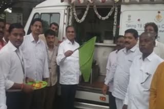 Tuberculosis Detection Mobile Vehicle started in gangavathi