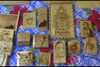 mangaldoi youth started pyrography