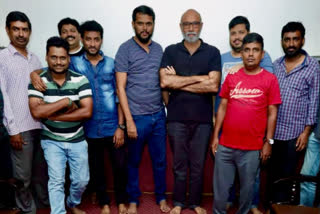 Sathyaraj continuously dubs hours for theerpugal virkapadum movie