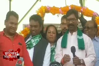 Raghubar Das, Hemant Soren, Jharkhand Assembly Elections 2019, Potka Assembly, JMM, रघुवर दास, हेमंत सोरेन, झारखंड विधानसभा चुनाव 2019, पोटका विधानसभा, जेएमएम