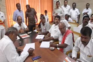 local body election, உள்ளாட்சித் தேர்தல் அனைத்துக் கட்சி ஆலோசனைக் கூட்டம்