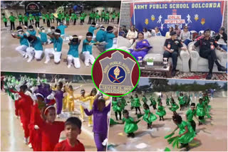 Golconda army public school sports day celebrations