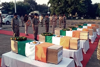 Tributes paid to 6 soldiers killed in Narayanpur