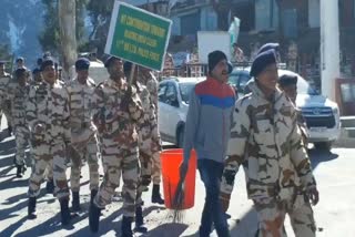 cleanliness campaign in kinnaur