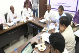 peddireddy ramachandrareddy video conference with district collectors