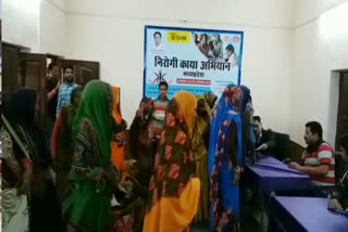 Health camp organized in Mandi