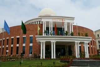 Congress raised questions on fire in new assembly building