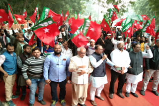 SDPI protests at Jantar Mantar against Citizenship Amendment Bill