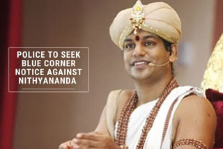 Guj police to seek Blue Corner notice against Nithyananda