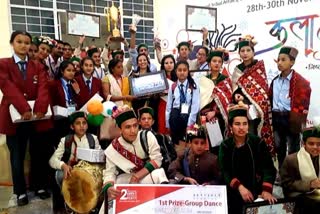 Eklavya Vidyalaya of Kinnaur secured first position