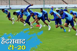 india will play first t20 in hyderabad today against west indies