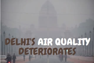 Delhi air 'very poor' for 3rd day, AQI crosses 350 mark