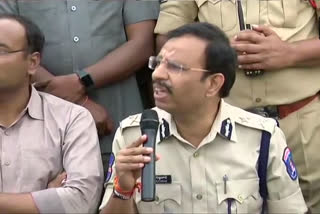 Telangana Police briefs the media