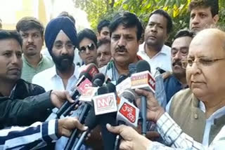 Pramod Dubey filed nomination