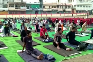 Free yoga camp organized