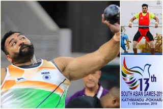 South Asian Games news  sag india on top news  ദക്ഷിണേഷ്യന്‍ ഗെയിംസ് വാർത്ത  സാഗില്‍ ഇന്ത്യ മുന്നില്‍ വാർത്ത