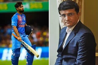 Dhoni' chants News  Sourav Ganguly on 'Dhoni News  Rishabh Pant go through dada news  പന്തിനെ പിന്തുണച്ച് ദാദ വാർത്ത  ധോണിയെ കുറിച്ച് ദാദ വാർത്ത  ധോണി മന്ത്രം വാർത്ത