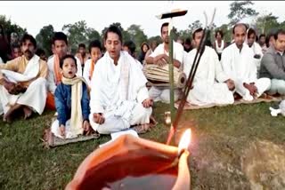 holy song for elephant prevantion at teok