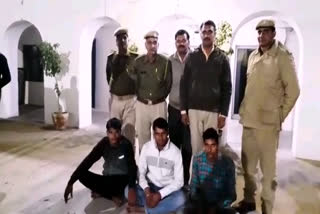 Police arrested three miscreants, alwar news, अलवर न्यूज