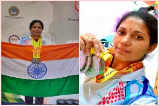 Silver Medal For Deepa Magaluru in Asian Power Lifting