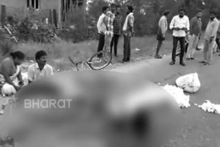 road accident in suryapet one person died