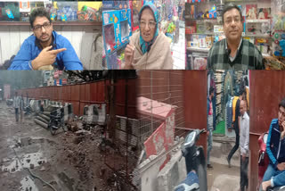 Chandni Chowk shopkeepers upset due to sluggish slow development work