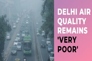 Delhi air in very poor category for third consecutive day