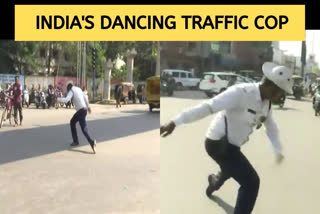 This Raipur traffic cop uses dance moves to manage traffic