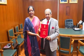 15th finance commission gave sitharaman report for 2020-21