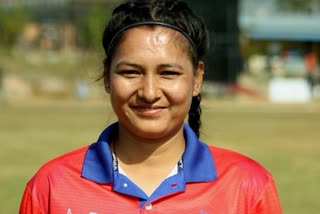 south asian games women cricket :  nepal anjali chand took 10 wickets in 2-matches for a run