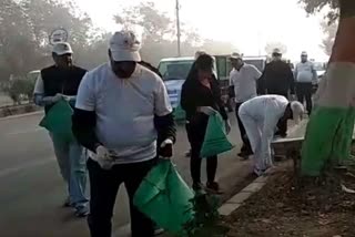 Dwarka Police plastic free campaign
